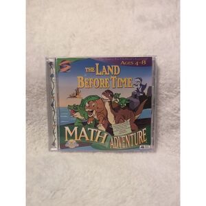 The Land Before Time Math Adventure (PC/MAC, 1998) Age 4-6